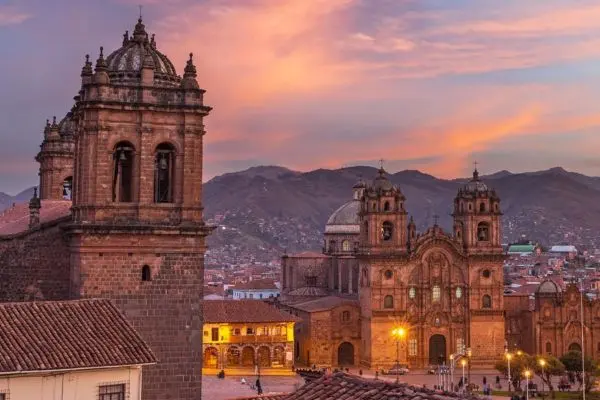 Vista turística de Cusco
